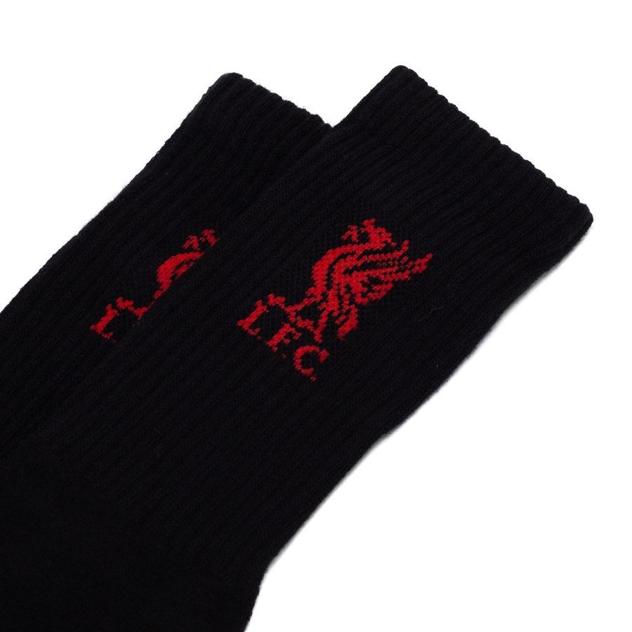 Liverpool Socks 3-Pack - Black/Red - Men's-SoccerKits Hub | Buy Soccer Jerseys Online